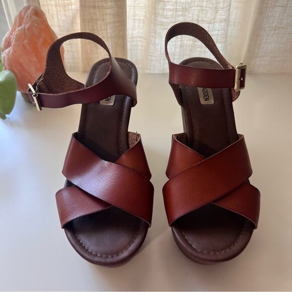 Steve Madden Shoes - Steve Madden Petrina Wedge Sandals - Size 9.5